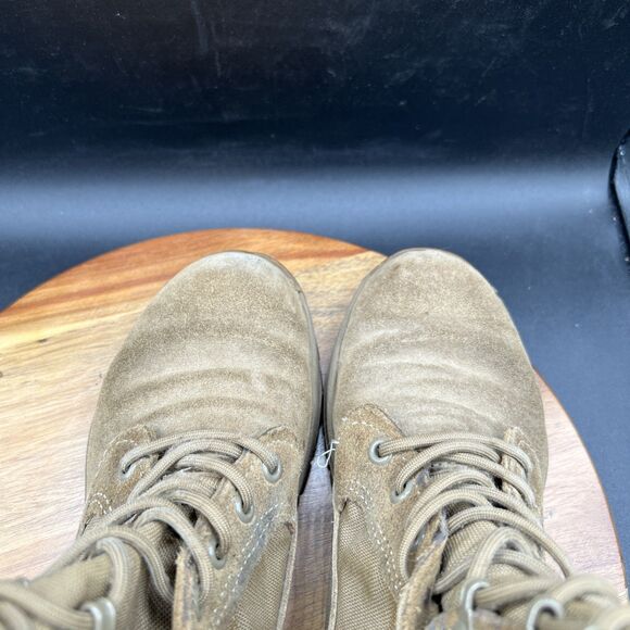 Belleville C320 Combat Boots Men Size 4.0 R Coyote Brown Suede Leather Lace Up - Picture 6 of 10